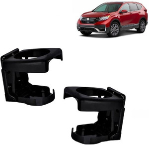 MotoshozX GlassCupDrink Stand Pack of 2 Black Suitable for Honda