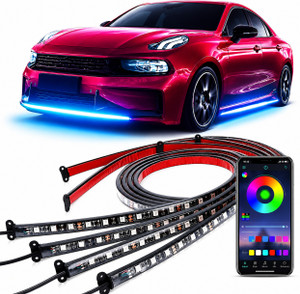 EliteAuto WaterProof Car UnderBody Chassis Light 4 Pieces - Image 6