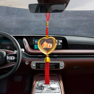 M Men Style Muslim Islamic Travel Car Dua Allah Safar Double Sided Protection Prayer 116 Hanging Ornament - View #5