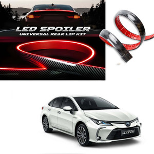 Universal LED Spoiler Brake Light Strip | Sequential Flashing Red Carbon Fiber Light Bar For Cars, Trucks, SUV - Waterproof