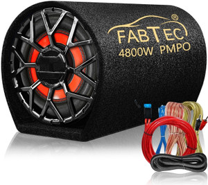 FABTEC 10 Inch Grey Car Subwoofer with Amplifier - Image 6