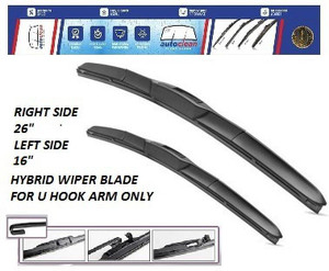 AutoClean HYBRID WIPER BLADE CRETA ,SIZE-26"+16" Windshield Wiper Price