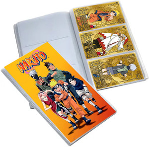 naruto card binder Naruto Mythos TCG 9-Pocket Binder - Konoha Shido