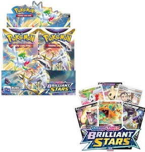 pokemon brilliant stars booster box 36 packs Sword & Shield TCG Game of Cards Arceus VSTAR descends from on high to share its celestial powers with other Pokmon V. Pokemon TCG: Sword & Shield