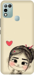 ADZIRE Back Cover For Infinix Hot 10 Play X688B GIRL CUTE GIRL LOVELY GIRL ANIME LOVE