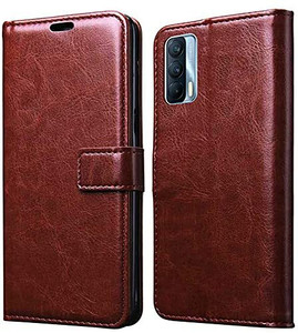 Realme X7 Max Artificial Leather Flip Cover Price in India Buy