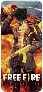 POCO M2 Pro, MZB9621IN, FREE, FIRE, GAME, GUN, SOLDIER Plastic