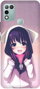 ADZIRE Back Cover For Infinix Hot 10 Play X688B LOVELY GIRL CUTE GIRL ANIME ADZIRE