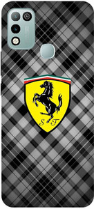 ADZIRE Back Cover For Infinix Hot Play X B FERRARI CAR SIGN LOGO ADZIRE Flipkart