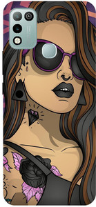 ADZIRE Back Cover For Infinix Hot 10 Play X688B GIRL CUTE GIRL LOVELY GIRL ANIME LOVE