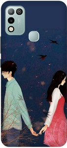 ADZIRE Back Cover For Infinix Hot Play X B ANIME GIRL BOY LOVELY GIRL CUTE COUPLE