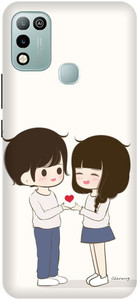 अडजइर Infinix Hot 10 Play X688B CUTE BOY CUTE GIRL LOVE COUPLE HEART क लए ADZIRE