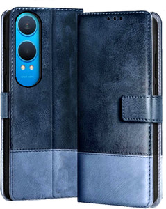 OnePlus Nord CE Lite 5G New Designer Leather Flip Cover Blue