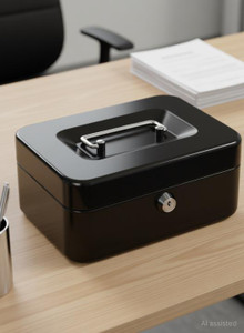 Betlex 8 Inch Cash Box with Lock - Image 6