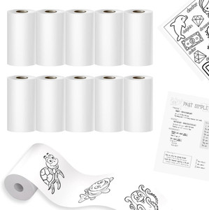 SWL Mini Printer Roll 9 White Refill - Image 6