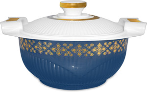 Dhara Stainless Steel Spectra Inner Steel Insulated Double Wall Roti Biryani Hot Pot Box