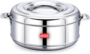 Avias Astra Double Wall Insulated Stainless Steel Casserole Hot Box With Lid Ml Serve