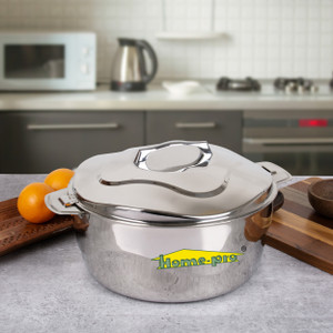 Home Pro Amira Insulated Stainless Steel Casserole Hot Pot For Roti Chapati Ml