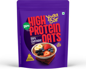 Yogabar High Protein Oats Dark Chocolate 26g - Image 6