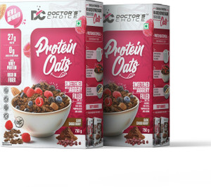 DOCTOR'S CHOICE High Protein Oats 27g Dark Choco Berry - Image 5