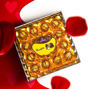 Sapphire Hazelfills Milk Choco with Hazelnut Flavored Cream T16