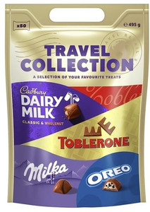 Cadbury Dairy Milk Travel Collection Of Your Favourites Treats 50