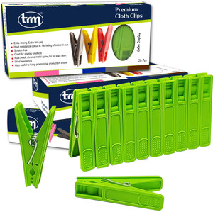 TRM TRM Premium Cloth Clip High Quality 72 Pcs Pack Plastic Cloth Clips ...