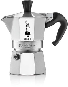 MOKA② Bialetti Moka Express - Stove Top Espresso Maker 2 Cups Coffee