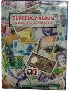 Aazon.co: 100 Pocket Currency Albu - 7 × 4 Inch Portable Banknotes Holder Dollar Paper Oney - View #7