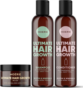 Moerie Shampoo Conditioner Hair Mask Hair Spray Mega Pack Ultimate Hair Care Set - View #3