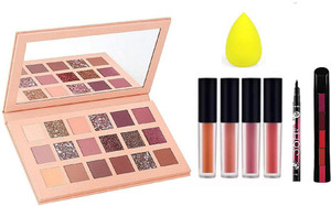 APPARA Nude Edition Eyeshadow Palette 18 Multi Color 36H Eyeliner 5