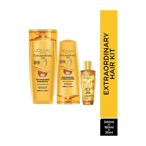 L'Oréal Paris Shampoo + Conditioner + Serum (340+175+30 ml) 340 ml - Image 6