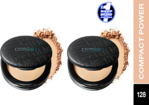 MAYBELLINE NEW YORK Fit Me Matte Poreless Compact Powder Warm Nude G G PACK OF