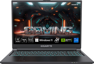 GIGABYTE G Series Intel Core i7 13th Gen - (16 GB/512 GB SSD/Windows 11 Home/8 GB Graphics/NVIDIA GeForce RTX NVIDIA® GeForce RTX™ 4060/165 Hz) G6 KF-H3IN893KH Gaming Laptop(16 inch, Black, 2.3 kg)