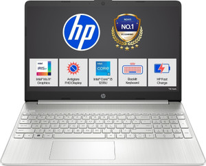 HP Intel Core i5 12th Gen 1235U - (16 GB/512 GB SSD/Windows 11 Home) 15s-fq5330TU|15-fd0111TU Thin and Light Laptop(15.6 inch, Silver, 1.69 Kg, With MS Office)
