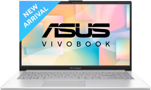 ASUS Vivobook Go 15 Intel Core i3 N305 - (8 GB/512 GB SSD/Windows 11 Home) E1504GA-NJ3321WS Thin and Light Laptop(15.6 Inch, Cool Silver, 1.63 Kg, With MS Office)