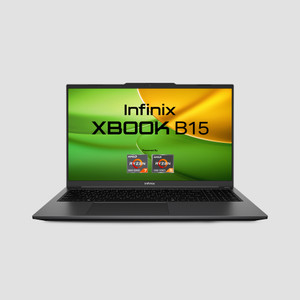 Infinix B15 Series AMD Ryzen 5 Hexa Core 5500U - (8 GB/512 GB SSD/Windows 11 Home) BL51A5 Thin and Light Laptop(15.6 inch, Gray, 1.59 Kg)