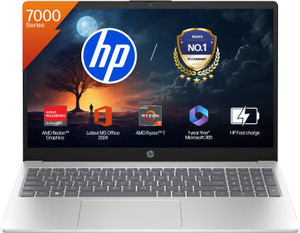 HP AMD Ryzen 7 Octa Core 5825U - (16 GB/512 GB SSD/Windows 11 Home) 15-fc0476AU Thin and Light Laptop(15.6 Inch, Natural Silver, 1.59 Kg, With MS Office)