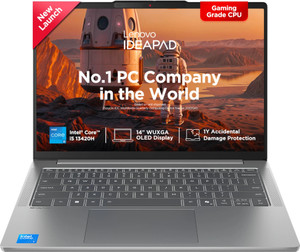 Lenovo IdeaPad Slim 5 WUXGA OLED Full Metal Body Intel Core i5 13th Gen 13420H - (16 GB/1 TB SSD/Windows 11 Home) Slim 5 Thin and Light Laptop(14 inch, Luna Grey, 1.39 Kg, With MS Office)