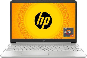 HP 15s AMD Ryzen 3 Quad Core 5300U - (8 GB/512 GB SSD/Windows 11 Home) 15s-eq2143au Thin and Light Laptop(15.6 inch, Natural Silver, 1.69 kg, With MS Office)