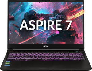 Acer Aspire 7 Intel Core i5 13th Gen 13420H - (8 GB/512 GB SSD/Windows 11 Home/4 GB Graphics/NVIDIA GeForce RTX 2050) A715-79G Gaming Laptop(15.6 Inch, Black, 1.99 Kg)