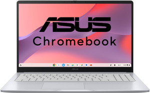 ASUS Chromebook CX15 Intel Celeron Dual Core N4500 - (4 GB/64 GB EMMC Storage/Chrome OS) CX1505CKA-S70179 Chromebook(15.6 Inch, Pure Grey, 1.59 Kg)