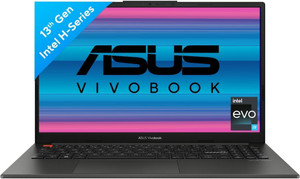 ASUS Vivobook S15, A-Part Metal Body, Backlit Keyboard, Intel Core i9 13th Gen 13900H - (16 GB/512 GB SSD/Windows 11 Home) K5504VAB-BN417WS Thin and Light Laptop(15.6 Inch, Midnight Black, 1.70 Kg, Wi