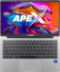 Ultimus APEX Intel Celeron Dual Core 4mm Thin Bezel 180 Degree Hinge - (8 GB/512 GB SSD/Windows 11 Home) NU14U7INC56BN-CS Laptop(14.1 inch, Silver, 1.25 kg)