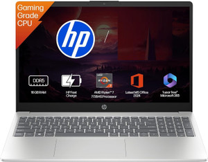 HP MS Office 2024 AMD Ryzen 7 Octa Core - (16 GB/512 GB SSD