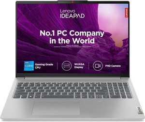 Lenovo IdeaPad Slim 5 WUXGA IPS Intel Core i5 12th Gen 12450H - (16 GB/512 GB SSD/Windows 11 Home) 16IAH8 Thin and Light Laptop(16 Inch, Cloud Grey, 1.89 Kg, With MS Office)