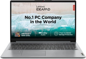 Lenovo IdeaPad 1 AMD Ryzen 7 Octa Core 5700U - (16 GB/512 GB SSD
