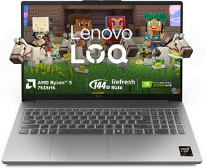Shopsy Lenovo LOQ Essential AMD Ryzen 5 15ARP10E Gaming Laptop - Image 1