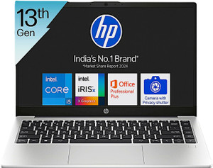 HP Professional Intel Core i5 13th Gen -1334U Turbo Boost with Finger Print - (16 GB/1 TB SSD/Windows 11 Pro) 240 G10 Notebook(14 inch, Silver Grey, 1.54 kg, With MS Office)