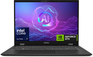 MSI Prestige 16 AI EVO B1MG-014TR Intel Core Ultra 7 -155H 32GB LPDDR5 1tb Ssd 16 Inc Qhd W11 Home Laptop